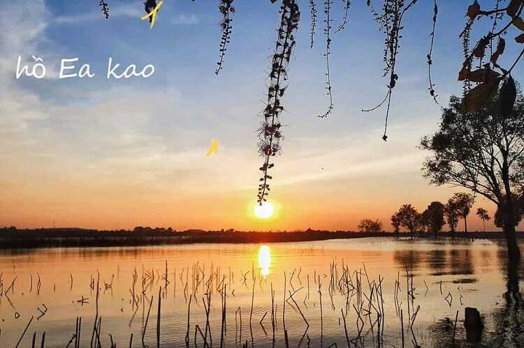 Hồ EA Kao là thiên đường chụp ảnh sống ảo cực chất ở Đắk Lắk